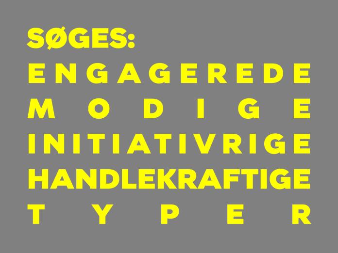 T Y P E R søges