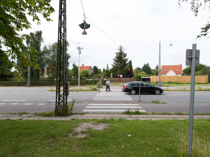 Fodgængerovergang ved Krogebjerg
