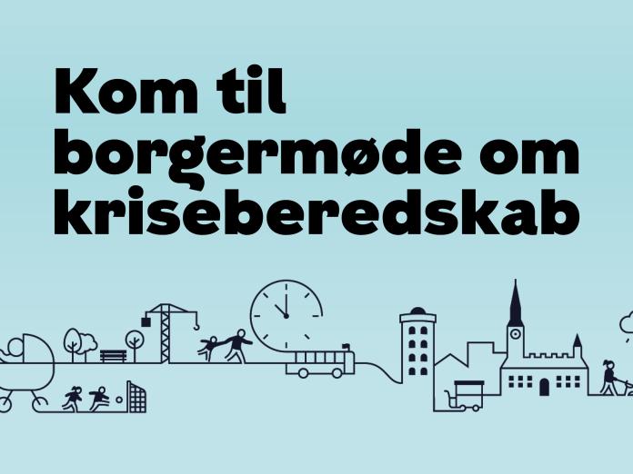 Borgermøde om kriseberedskab